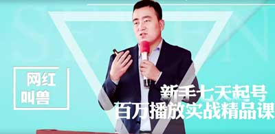 【短视频】7天起号，百万播放！实战精品教程！超级实用！